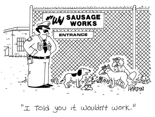 'I told you it wouldn't work.'