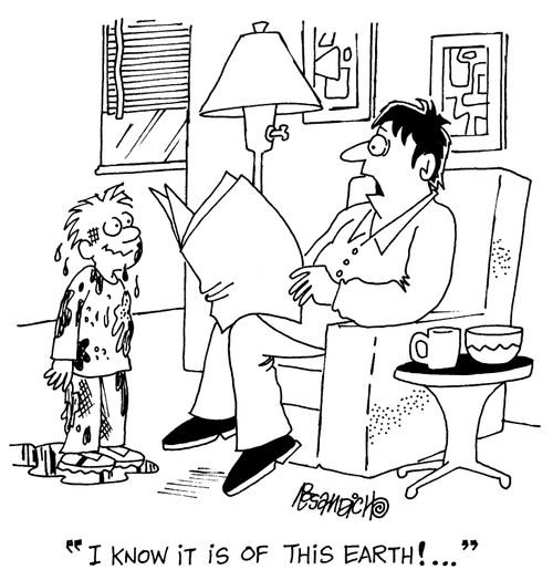 "I know it is of this earth...."