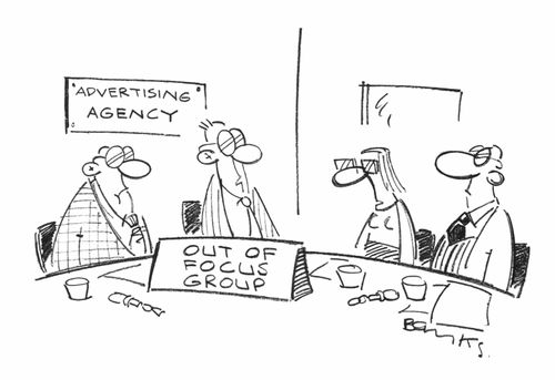 'Advertising Agency' 'Out of focus group'