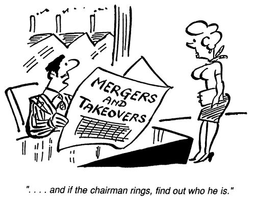 "..and if the chairman rings, find out who he is."