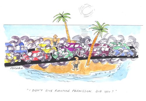 'I didn't give planning permission.  Did you?'