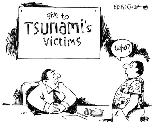 Give To Tsunami's Victims.
