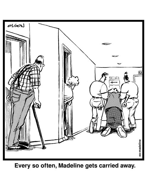 Every so often, Madeline gets carried away.