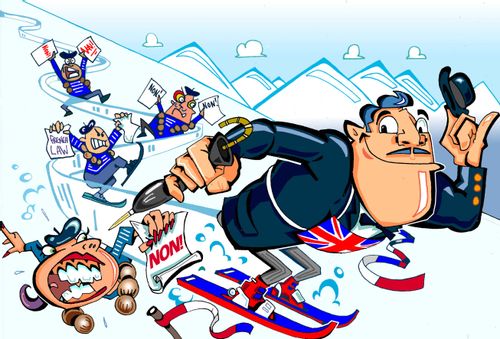 British/French Rivalry.