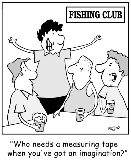 'Who needs a measuring tape when you've got an imagination?'
