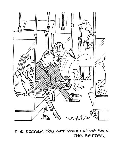 'The sooner you get your laptop back, the better.'