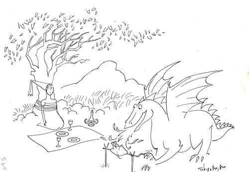 If the dragon was romantic.