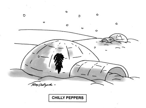 Chilly peppers.