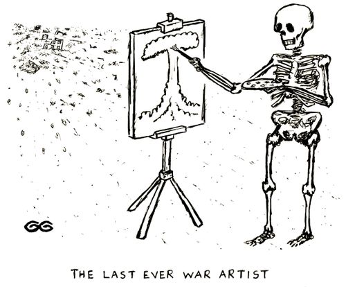 The last ever war artist.