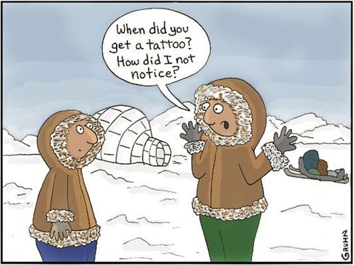 'When did you get a tattoo...'