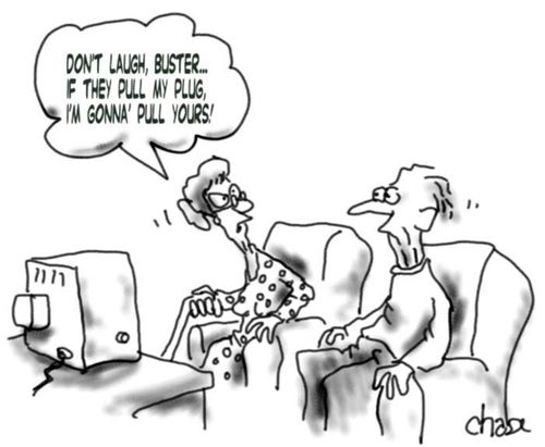 Pull Grandma's Plug...