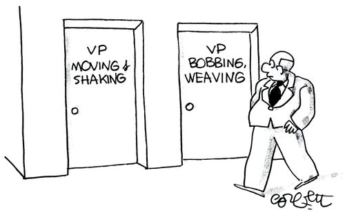 VP Moving & Shaking and VP Bobbing, Weaving.