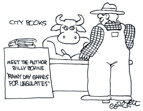 Meet the author Billy Bovine.