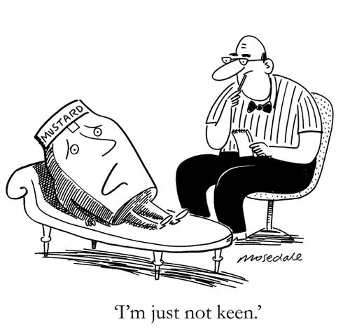 'I'm just not keen.'