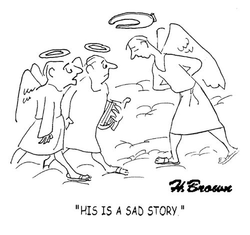 'His is a sad story.'