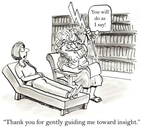 'Thank you for gently guiding me toward insight.'