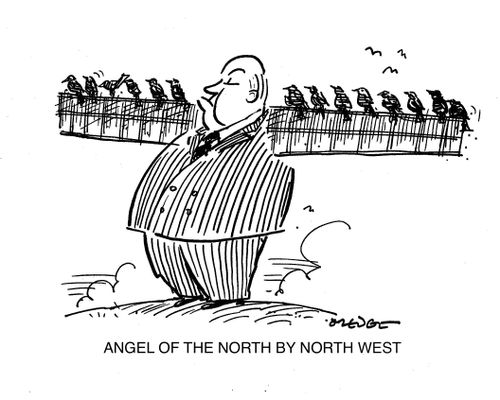 Angel of the North by North West.