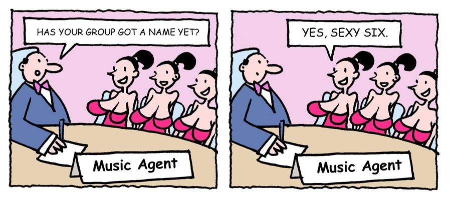 'Has your group got a name yet?'