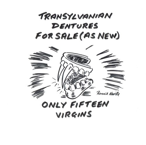 Dentures for Sale (As New) Only Fifteen Virgins.