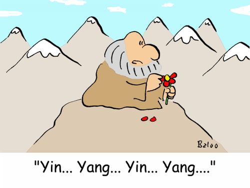 'Yin... Yang... Yin... Yang....'