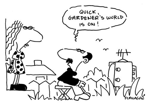 Quick, Gardener's World is on!