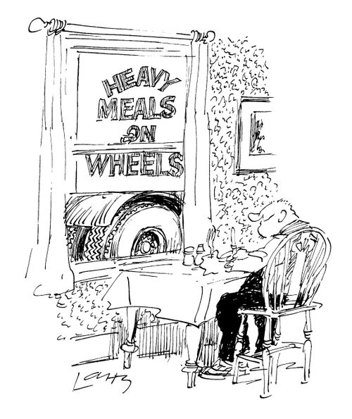 Heavy meals on wheels