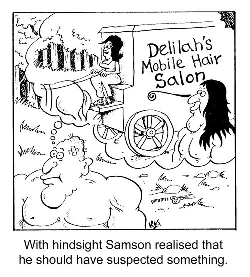 'With hindsight, Samson realised that he should have suspected something'