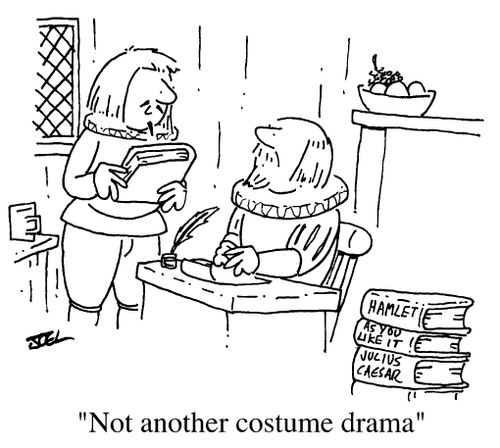 "Not another costume drama."