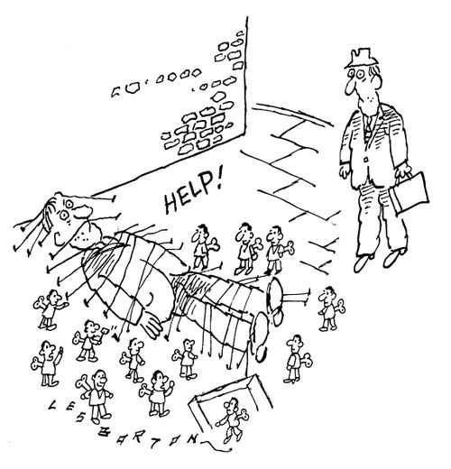 Trader captured by own toys