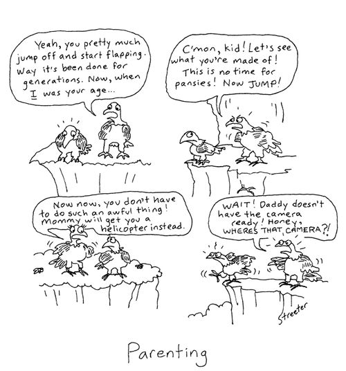 Eagle parenting.