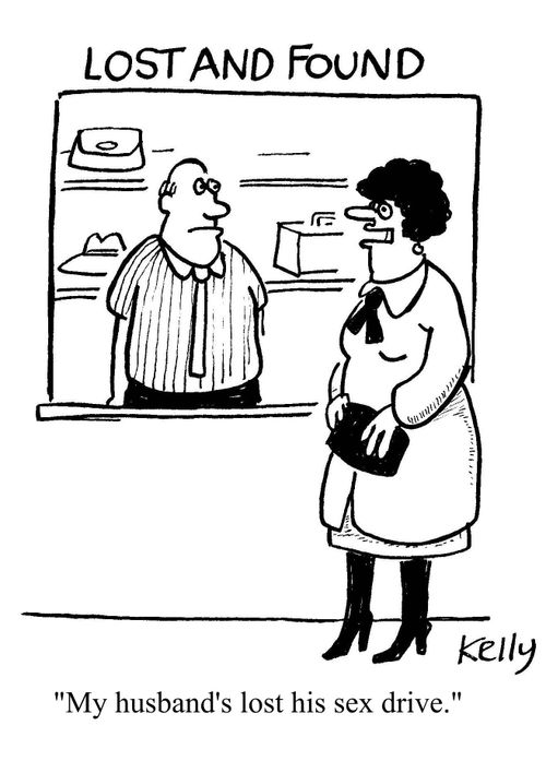 'My husband's lost his sex drive.'