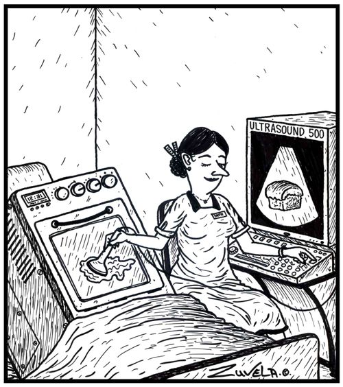 A Bun in the Oven.