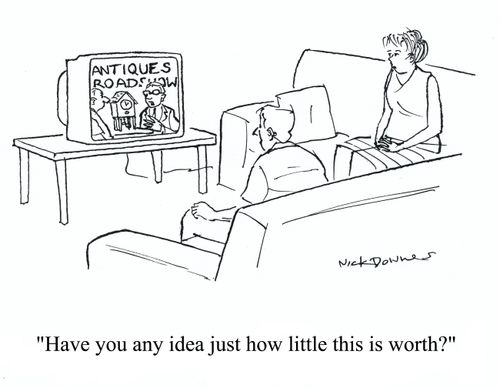 'Have you any idea just how little this is worth?'
