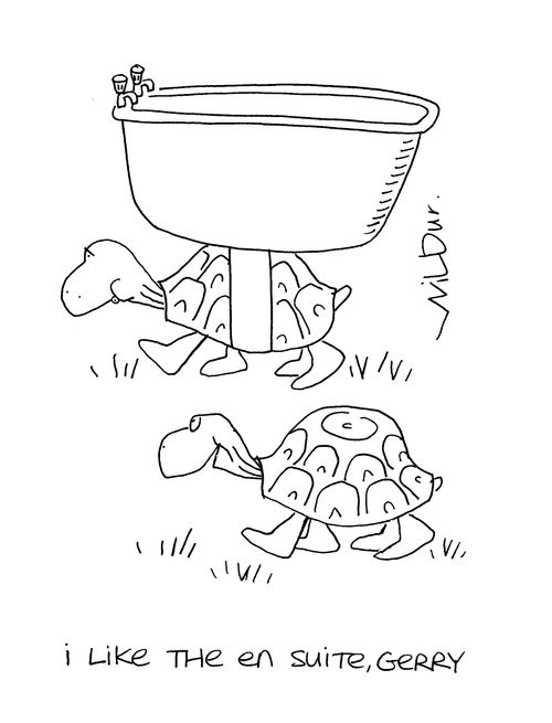 'I like the en suite, Gerry.'