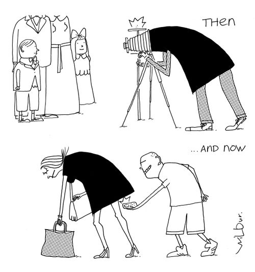 Photographers Then and Now.