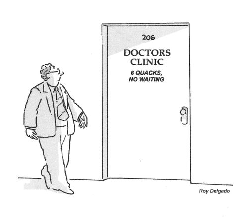 Doctor's Clinic: 6 Quacks, No Waiting...