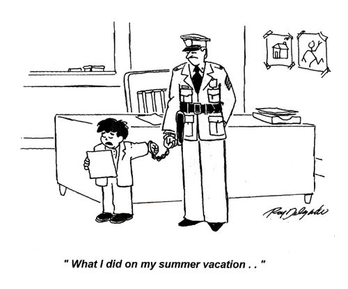 'What I did on my summer vacation...'