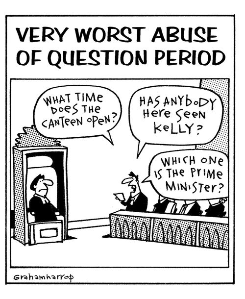 Very worst abuse of question period.