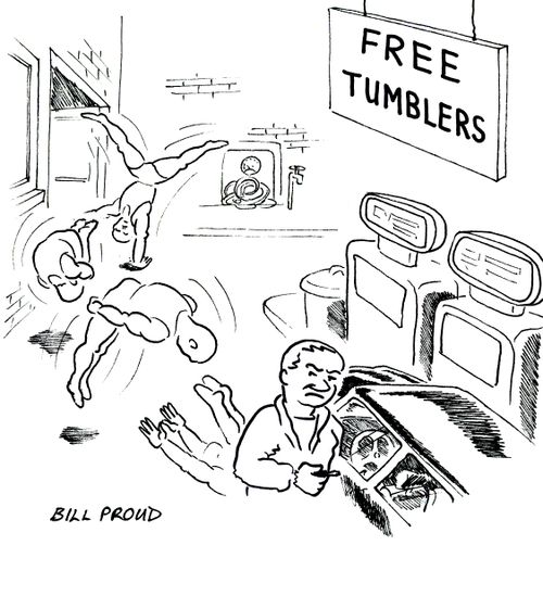 Free Tumblers.