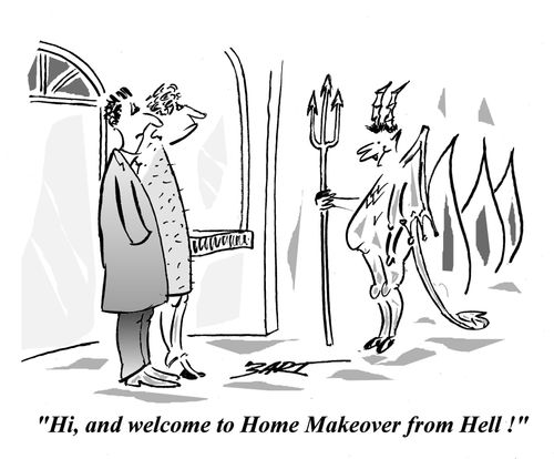 'Hi, and welcome to Home Makeover from Hell.'