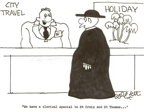 City Travel: 'We have a Clerical special to St Croix and St Thomas...'