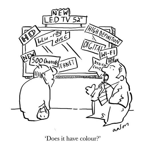 'Does it have colour?'