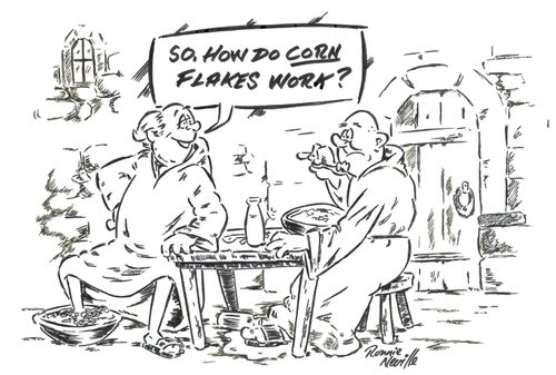 'So, how do corn flakes work?'