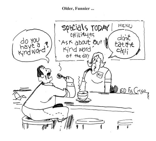 'Do you have kind word?'