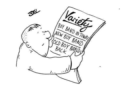 Variety Magazine - Boy Band in Town. New Boy band. Old Boy Band back.