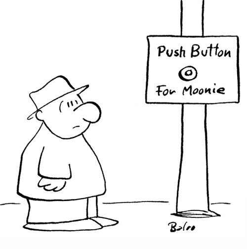 Push Button for Moonie.