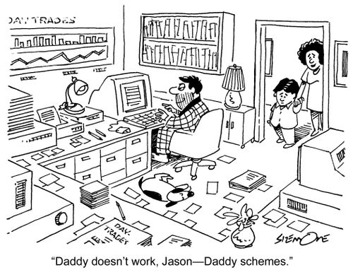 'Daddy doesn't work, Jason 