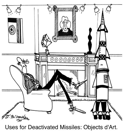 Uses for Deactivated Missiles: Objects d'Art