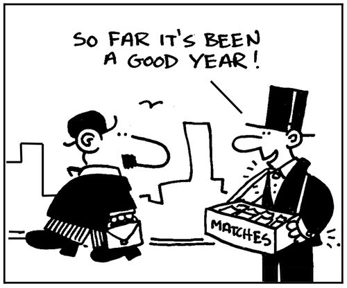 'So far it's been a good year.'