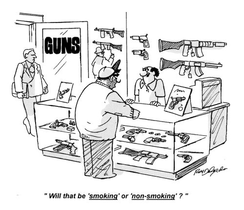 'Will that be 'smoking' or 'non-smoking'?'